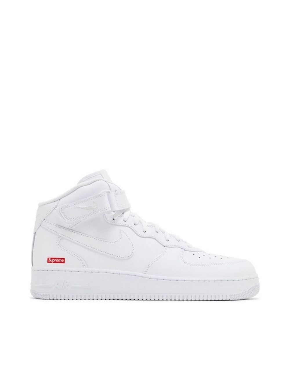 Nike Air
Force One Mid
Supreme - FZ8784 100
White NWT Size 12
